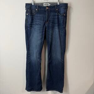 Ariat Women's Jeans REAL Rosa Bootcut 34 Reg Western Stretch Blue Denim Ranch